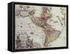 Atlas Geographicus, 1725-Georg Matthaus Seutter-Framed Stretched Canvas