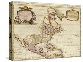 Atlas Maior circa 1705-Frederick de Wit-Stretched Canvas