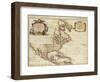 Atlas Maior circa 1705-Frederick de Wit-Framed Giclee Print