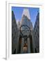 Atlas Statue holding the world at Rockefeller Center, New York City, New York-null-Framed Photographic Print