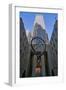 Atlas Statue holding the world at Rockefeller Center, New York City, New York-null-Framed Photographic Print