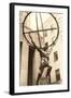 Atlas Statue, Rockefeller Center, New York City-null-Framed Art Print