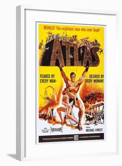 Atlas-null-Framed Art Print