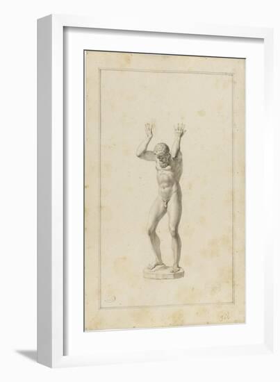 Atlas-Jean-Baptiste Joseph Wicar-Framed Giclee Print