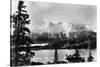 Atlin, British Columbia - Arlin Mountains and Lake-Lantern Press-Stretched Canvas