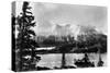 Atlin, British Columbia - Arlin Mountains and Lake-Lantern Press-Stretched Canvas