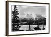 Atlin, British Columbia - Arlin Mountains and Lake-Lantern Press-Framed Art Print