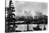 Atlin, British Columbia - Arlin Mountains and Lake-Lantern Press-Stretched Canvas