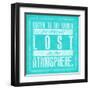 Atmosphere Teal-OnRei-Framed Art Print