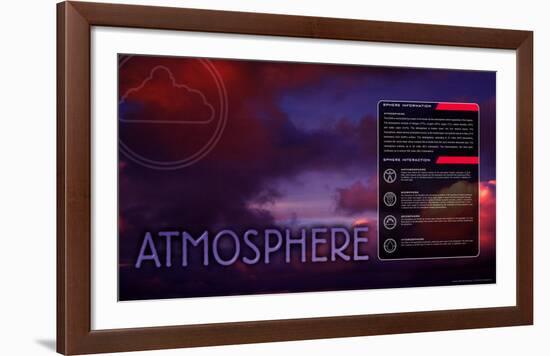 Atmosphere-null-Framed Art Print