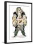 Atmospheric Diving Suit-HR-FM-Framed Art Print