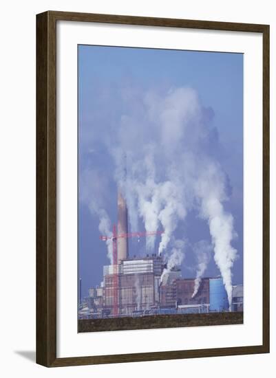 Atmospheric Pollution-Andy Harmer-Framed Premium Photographic Print
