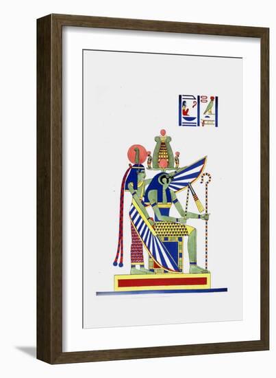 Atmou, Otmou, Tmou-Jean-Fran?s Champollion-Framed Giclee Print