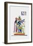 Atmou, Otmou, Tmou-Jean-Fran?s Champollion-Framed Giclee Print