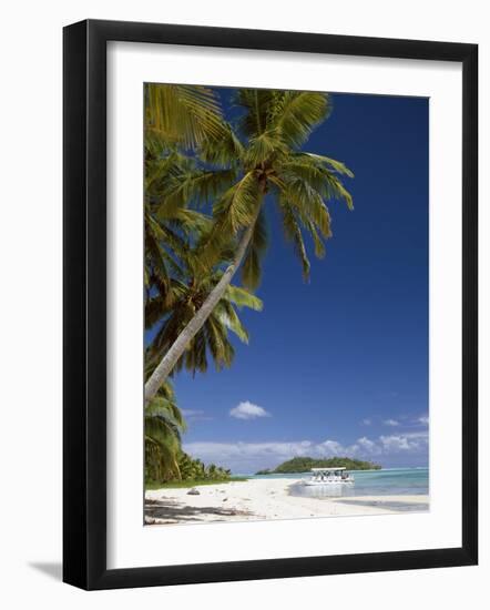 Atoll, Aitutaki Island, Cook Islands, French Polynesia, South Pacific-null-Framed Photographic Print