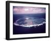 Atoll in the Capricorn Group, Great Barrier Reef-Fritz Goro-Framed Premium Photographic Print