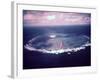 Atoll in the Capricorn Group, Great Barrier Reef-Fritz Goro-Framed Photographic Print