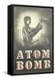 Atom Bomb Chemist-null-Framed Stretched Canvas