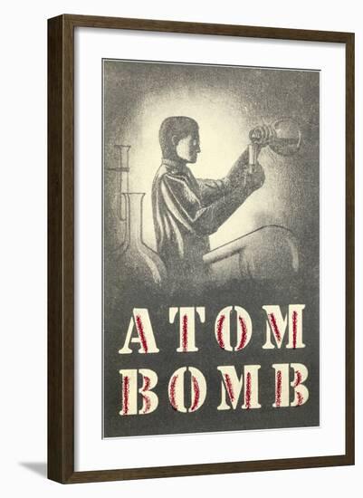 Atom Bomb Chemist-null-Framed Giclee Print