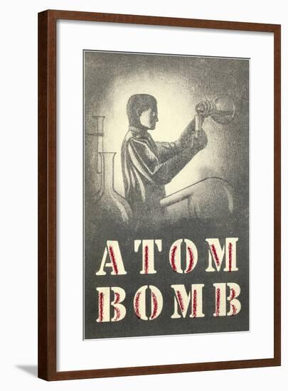 Atom Bomb Chemist-null-Framed Giclee Print