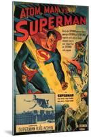 Atom Man Vs. Superman, 1948-null-Mounted Art Print