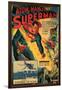 Atom Man Vs. Superman, 1948-null-Framed Art Print