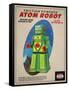 Atom Robot-Mark Rogan-Framed Stretched Canvas