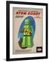 Atom Robot-Mark Rogan-Framed Art Print