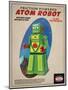 Atom Robot-Mark Rogan-Mounted Art Print