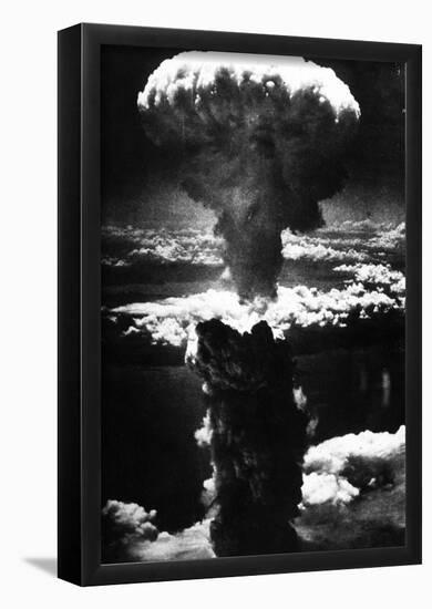 Atomic Bomb (Bombing of Nagasaki) Archival Photo Poster-null-Framed Poster