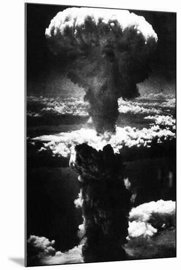 Atomic Bomb (Bombing of Nagasaki) Archival-null-Mounted Photo