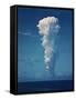 Atomic Bomb Mushroom Cloud After Test at Bikini Island-Frank Scherschel-Framed Stretched Canvas