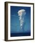 Atomic Bomb Mushroom Cloud After Test at Bikini Island-Frank Scherschel-Framed Premium Photographic Print