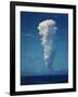 Atomic Bomb Mushroom Cloud After Test at Bikini Island-Frank Scherschel-Framed Photographic Print