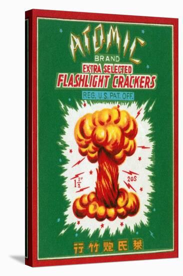Atomic Brand Extra Selected Flashlight Crackers-null-Stretched Canvas