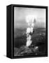 Atomic Burst Over Hiroshima, 1945-us National Archives-Framed Stretched Canvas