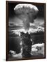 Atomic Burst Over Nagasaki, 1945-us National Archives-Framed Photographic Print