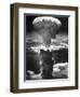 Atomic Burst Over Nagasaki, 1945-us National Archives-Framed Photographic Print