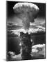 Atomic Burst Over Nagasaki, 1945-us National Archives-Mounted Photographic Print