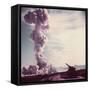 Atomic Cloud from Gun Shot-null-Framed Stretched Canvas