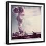 Atomic Cloud from Gun Shot-null-Framed Photographic Print