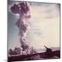 Atomic Cloud from Gun Shot-null-Mounted Photographic Print