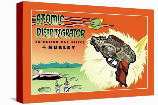 Atomic Disintegrator Repeating Cap Pistol-null-Stretched Canvas