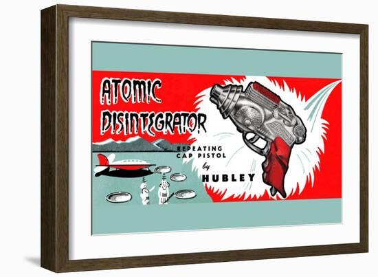 Atomic Disintegrator-null-Framed Art Print