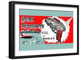 Atomic Disintegrator-null-Framed Art Print