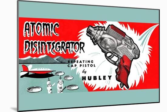 Atomic Disintegrator-null-Mounted Art Print