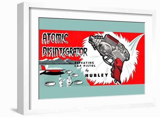 Atomic Disintegrator-null-Framed Art Print