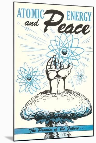 Atomic Energy and Peace-null-Mounted Art Print