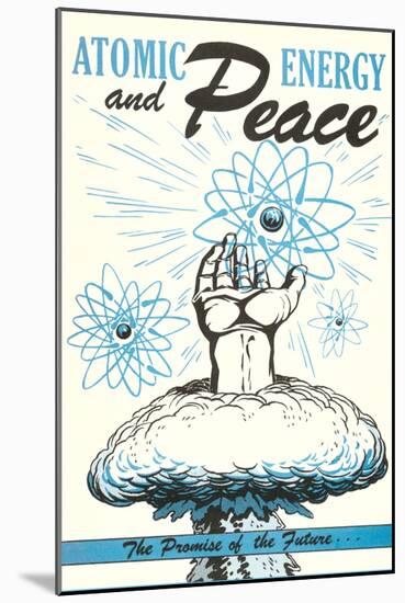 Atomic Energy and Peace-null-Mounted Art Print