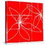 Atomic Floral Four-Jan Weiss-Stretched Canvas